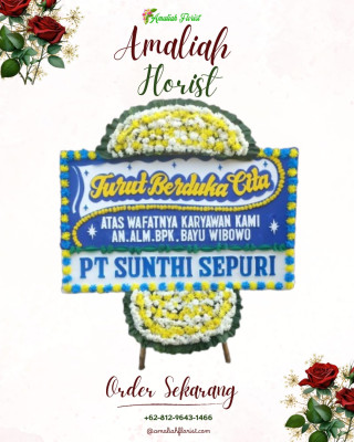 Papan Bunga Duka di Ploso